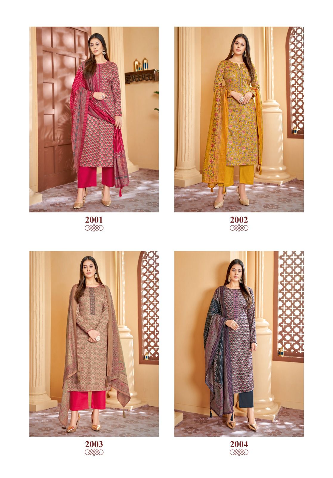 Suryajyoti Kalki Vol 2 Jam Satin Dress Material Catalog
